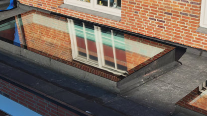 Fast takfönster för lutande tak